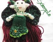 Made to Order Custom 6 inch Fairy or Elf Art Doll