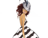 Mystie-Fashion Ilustration-Print