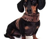Eco Dog Harness - Renewable Brown Geo Cotton - Small