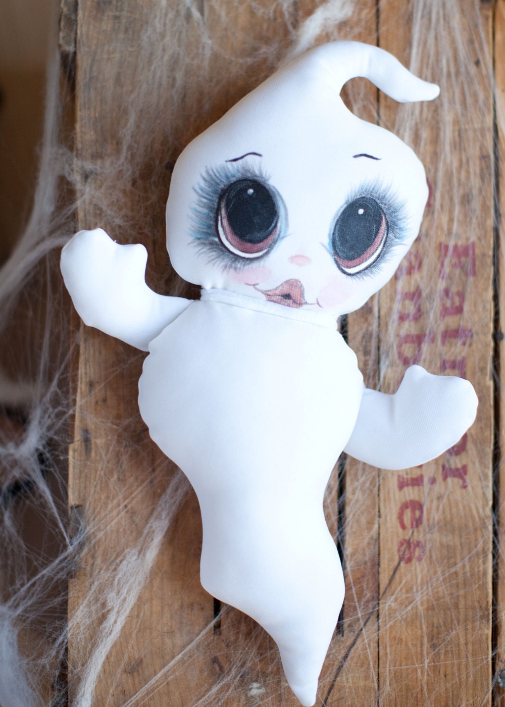 plush ghost pillow