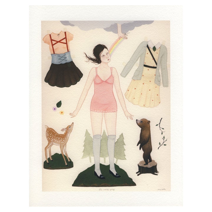 The Coming Spring - signed archival print