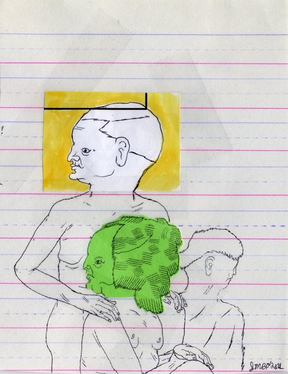 Family Portrait (original drawing, 2011)