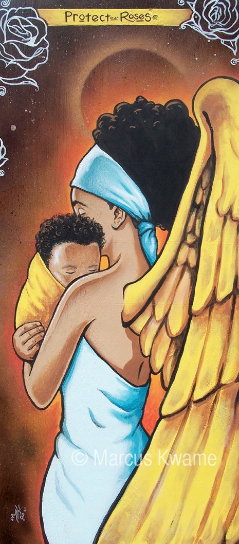 Adia's Angel (Protect Our Roses) 6x14 Print