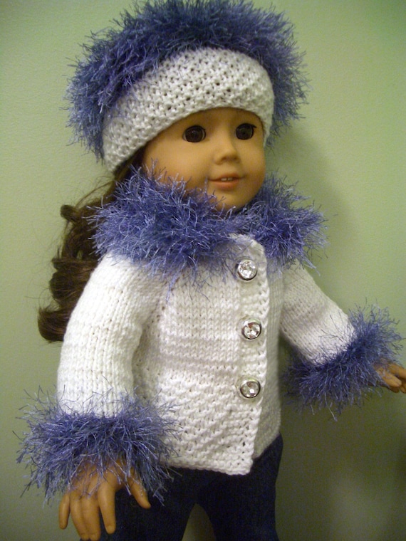 KNITTING PATTERN for American Girl 18 inch DOLL by KNITnPLAY
