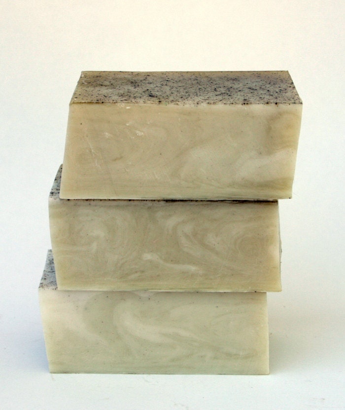 Cedar & Saffron Bar Soap with goat's milk, allspice and honey