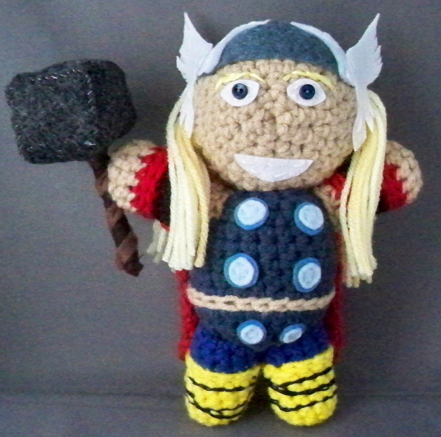 Thor God of Thunder Amigurumi doll