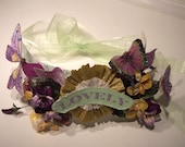 Lovely Butterfly Fairy Paper Party Crown
