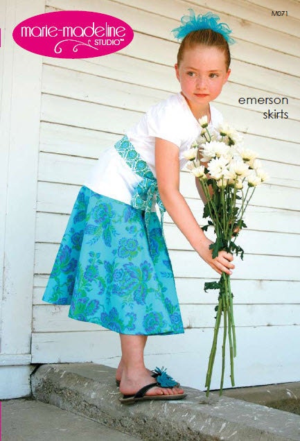 emerson skirts and sash pattern by marie-madeline studio