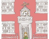 End of the School Day - Digital Print / Wall Art / Illustration