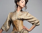 SAMPLE SALE CORSET in size small (Nanette underbust corset)