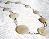beaded stone necklace, no. 31
