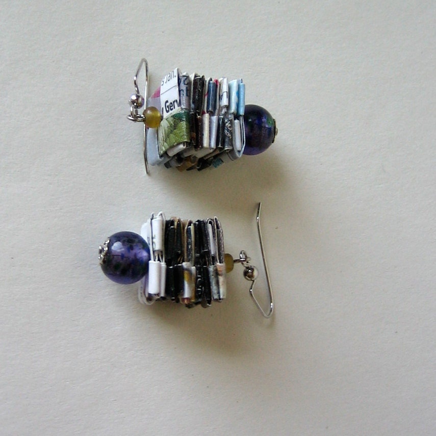 Earth Friendly in Complimentary Colors - Purple and Yellow