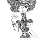 ANATOMICA Series (Nervosa) Art Print