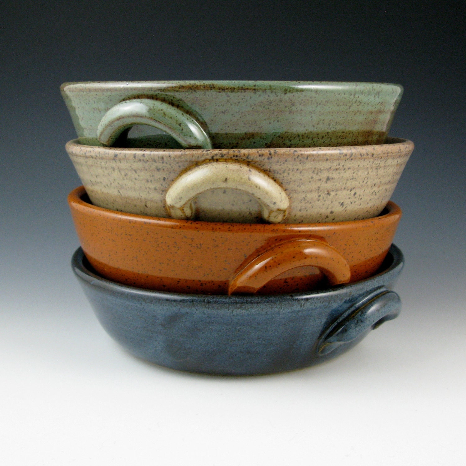 Deep Dish Casserole, Pottery Quiche, Large Pie Dish, 9 Inch Baker, Made To Order