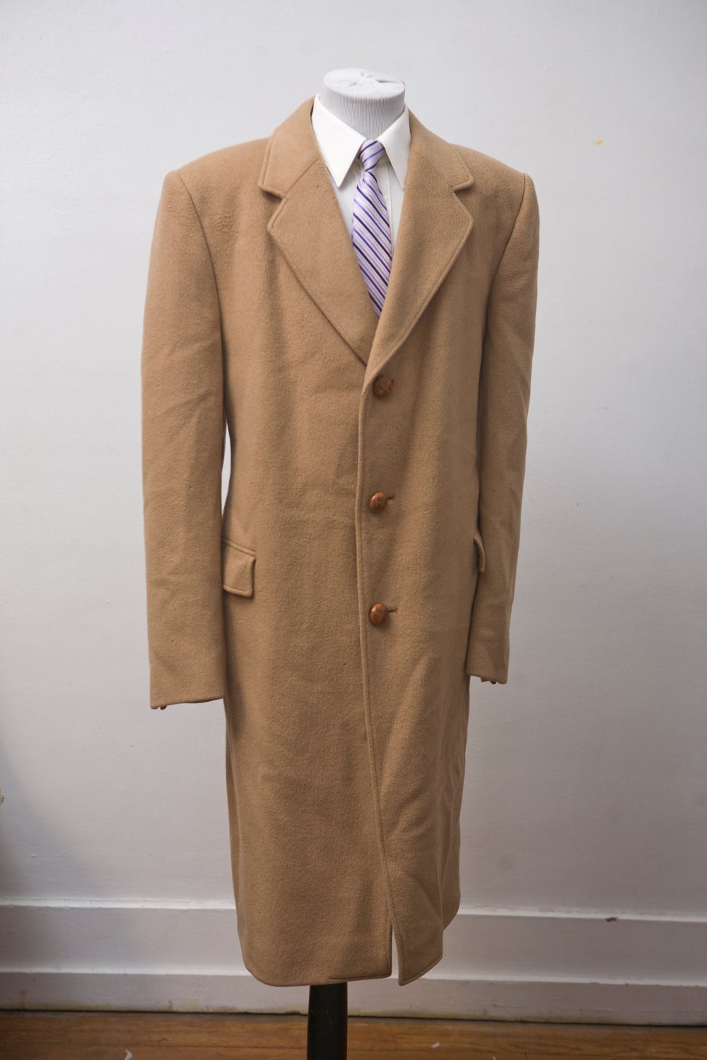 Size 48 Wool and Cashmere Overcoat