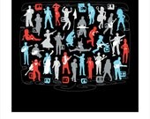 Video Rock (31 Icons of '80s Pop Rock) Giclee Print