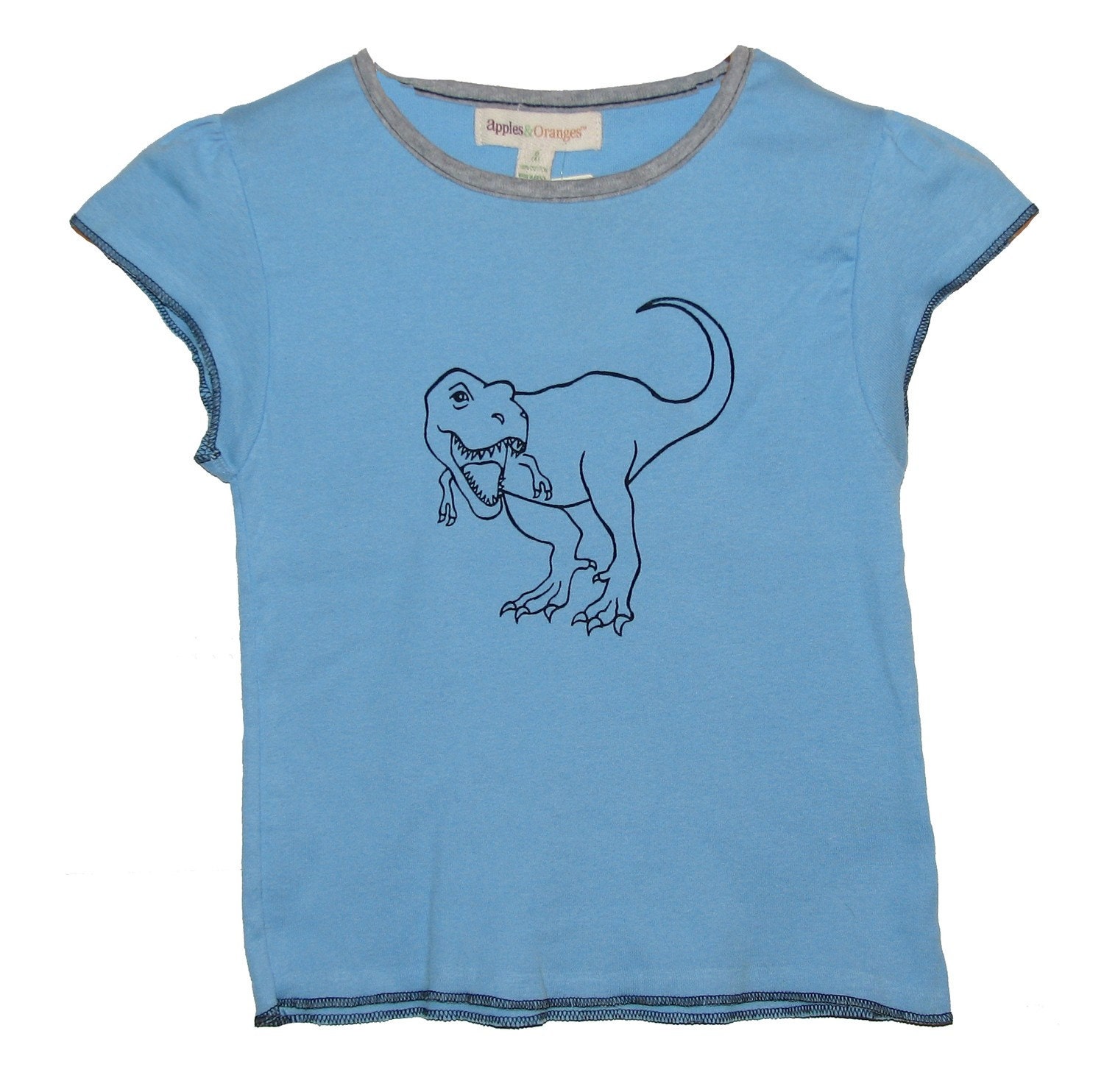 Tyrannosaurus Rex Dinosaur Shirt (Child 2, 4 & 6)
