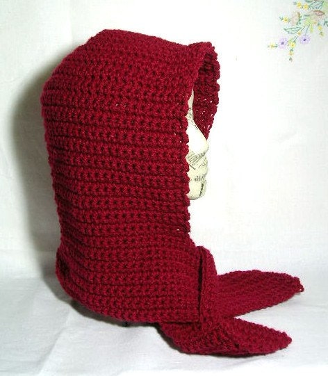 Crochet  Pattern PDF for Hooded Neckwarmer Scarf in 2 Styles - permission to sell what you  make