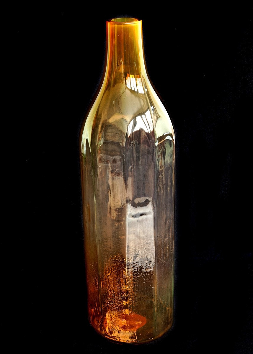 Topaz Gold 10 sided bottle