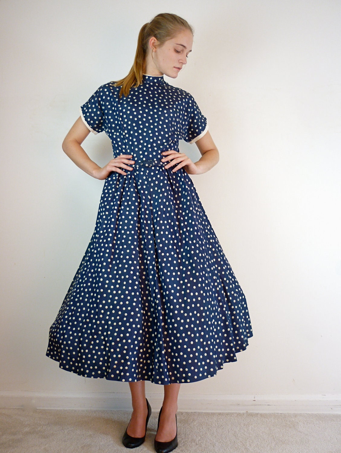 1950s Dress - 50s Cocktail Party Dress