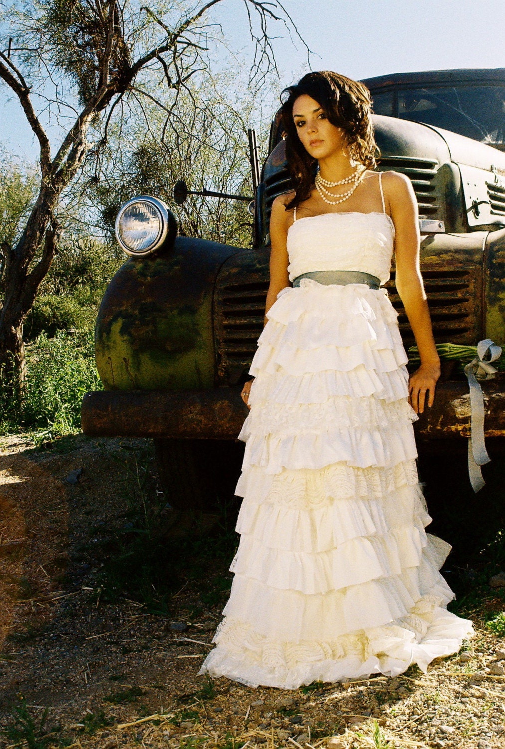 Lacy Layered Wedding Dress - The Beleza Gown - Made to Order
