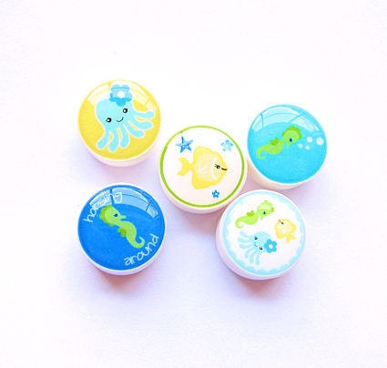 M2M Sea Splash Beads Bead Set of 5