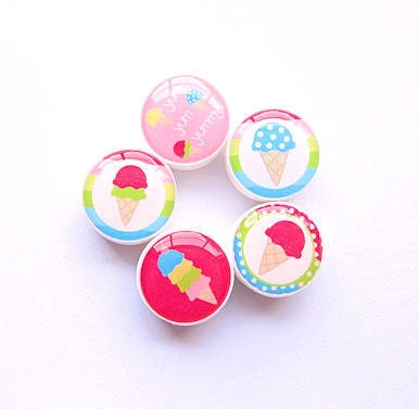 M2M Ice Cream Sweetie Beads Bead Set of 5