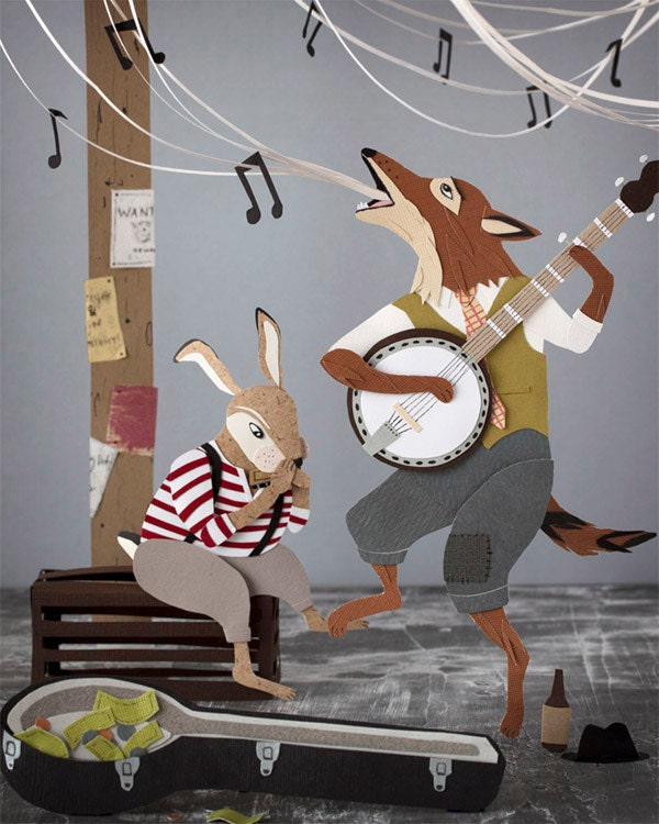 The Buskers - 8x10 print