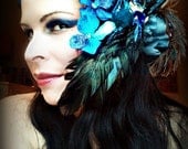 The Bluebird of Happiness - Deluxe Performance Costume Headdress - Reversible size S-M