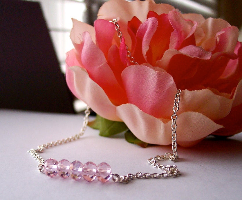 Kerrie crystal Necklace inspired by the diamond necklace Carrie wore