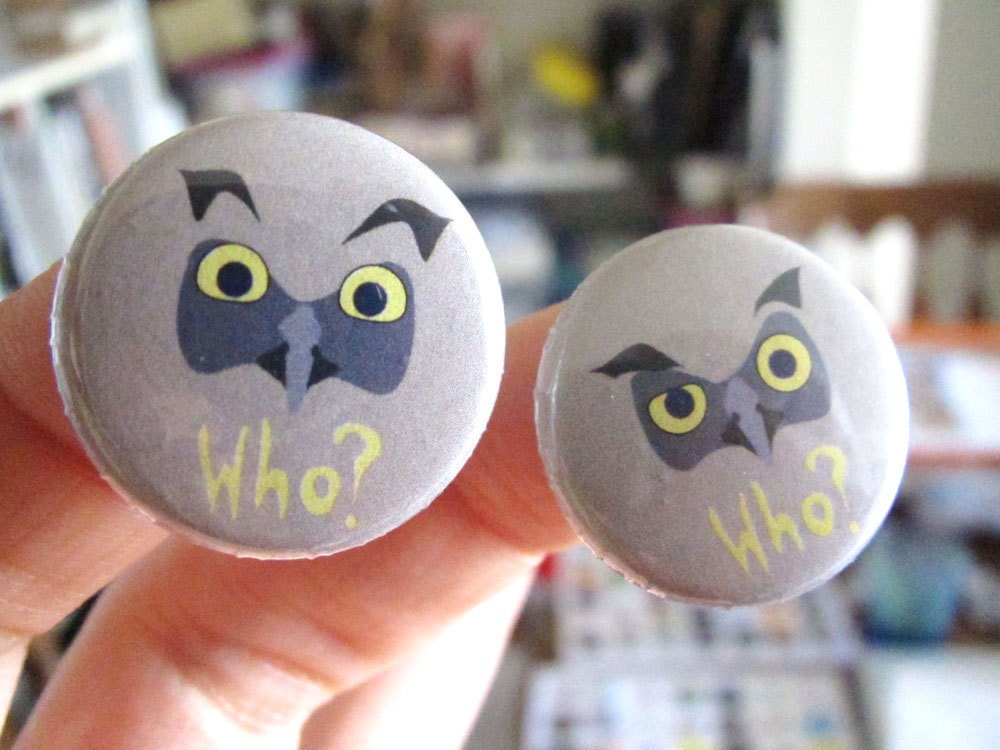 WHO Single Button (or Magnet)