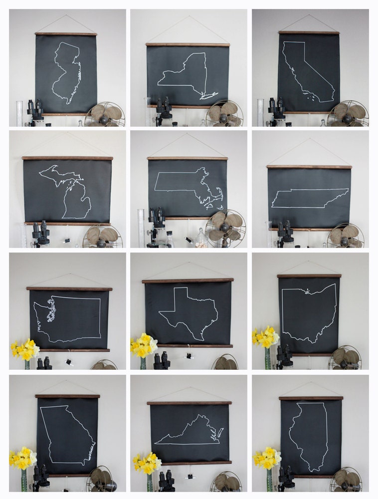 Chalkboard (Any) State Map