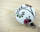 Retractable Badge Holder / ID Badge Reel (Clip-on) - Wish