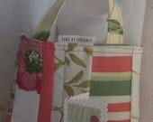 Completly Gift Wrapped in a Bag in repurposed Fabrics