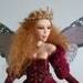 Ooak Art DOLL - Arwen - sculpture fantasy fairy in polymer clay
