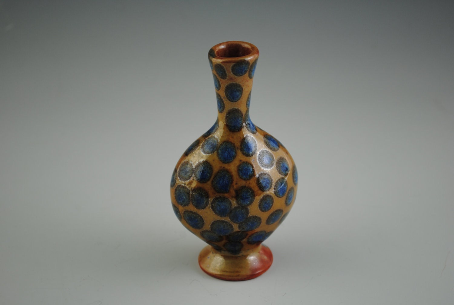 Small Spotted Bud Vase