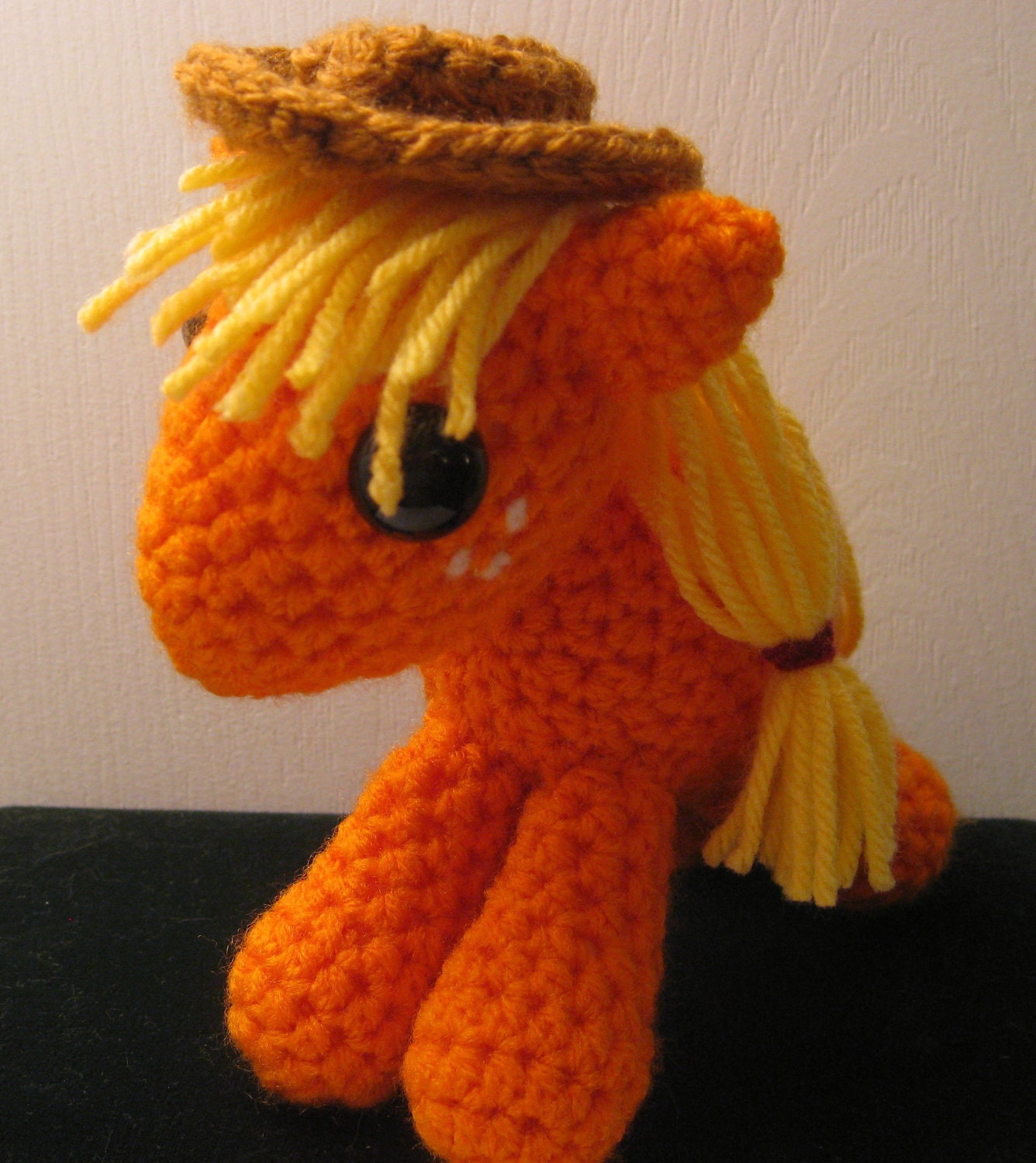 Applejack - My Little Pony Friendship is Magic Amigurumi Crocheted MLP Plush Doll