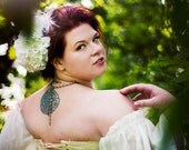 Cinderella Wedding Dress Fantasy Gown in Rose Silk- Custom to your size