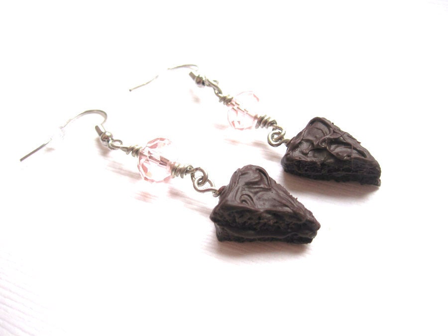 Devils Food Cake Earrings