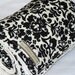 Baby Blanket--Black Damask Chenille-Sale