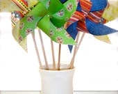 Nautical Festival Pinwheels : SET OF 6