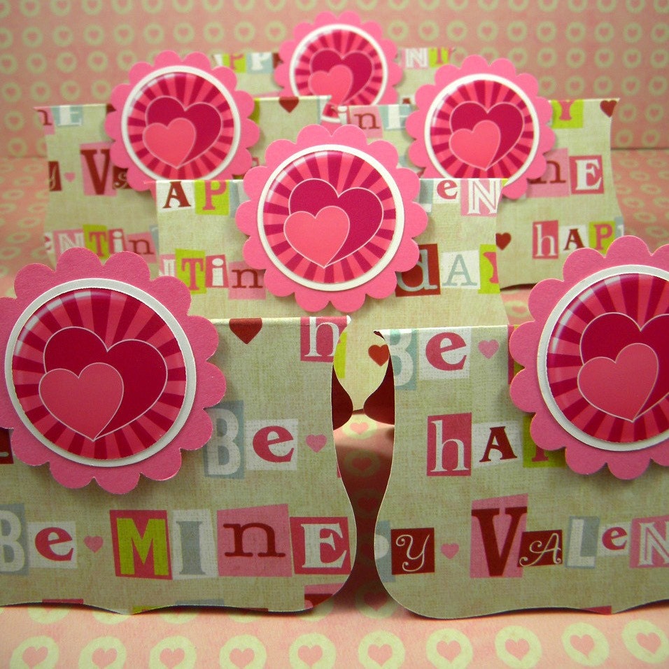 Valentine's Day Treat Bag Toppers for Candy, Set of 6 Il_570xn