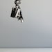 letterpress keychain / pick a letter