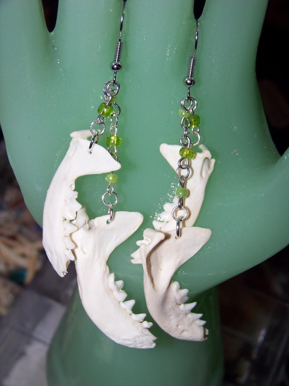 Custom Jawbone Earrings YOU Pick the Color