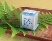 Ocean Candle Blue Soy Beach Candle Turtle, Paddler, Surfer, Canoe Design Your Choice Hawaii Ocean Scented Votive Beach Favor Gift