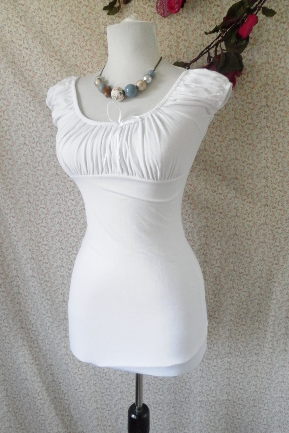 White peasant blouse -size s/m and m/l