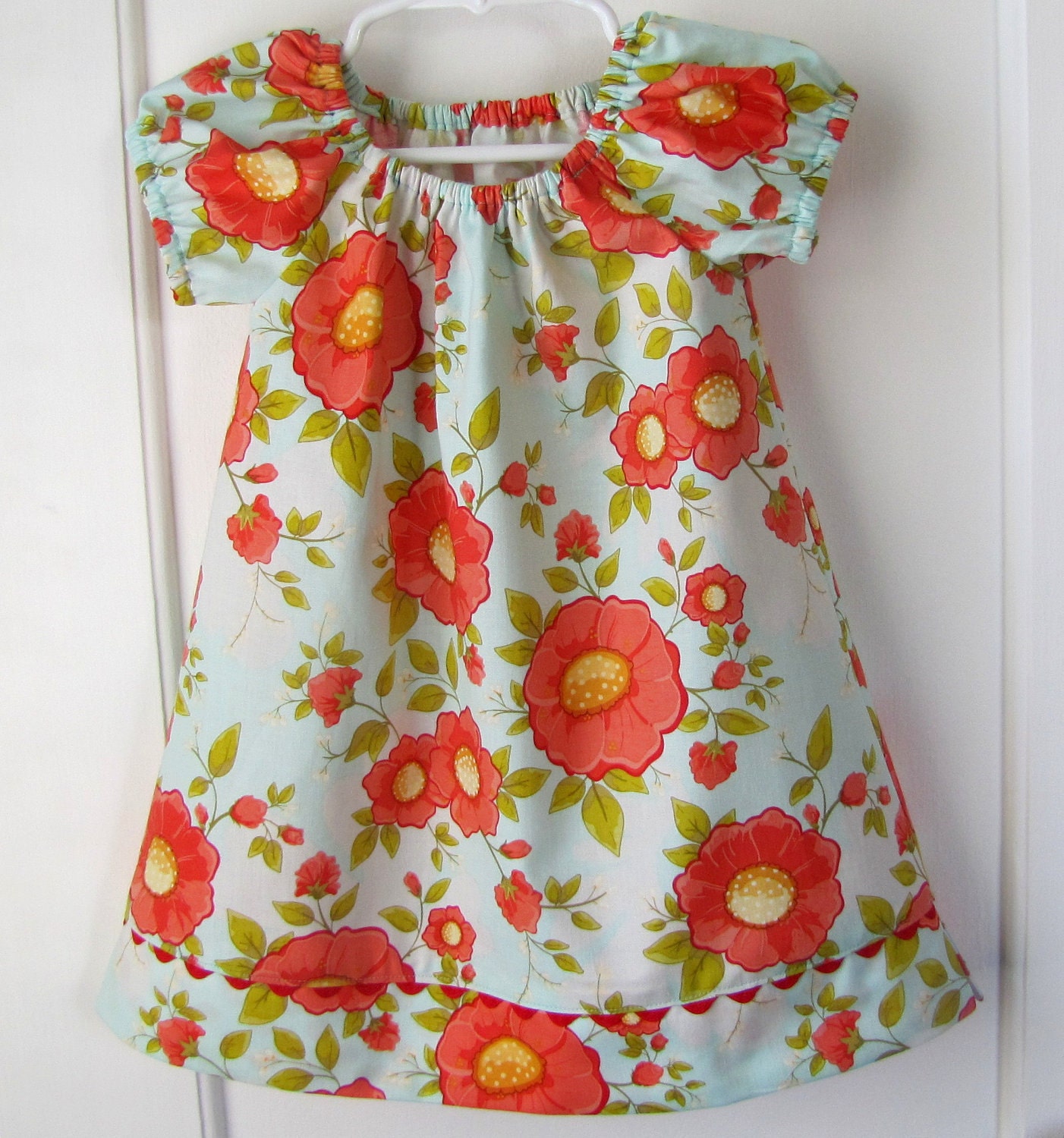 Field of Poppies Summer Dress 6 Months, 12 Months, 2T