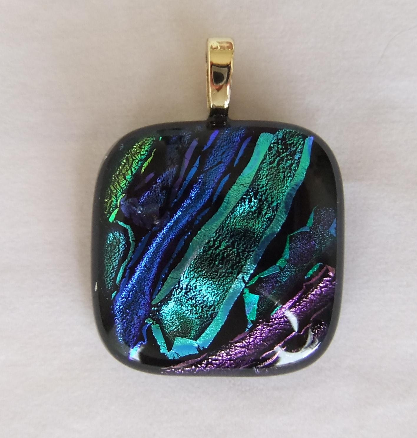 Cremation Jewelry with Ashes Mosaic Glass Fused Pendant Remember your pet or loved one c9 c10 c11