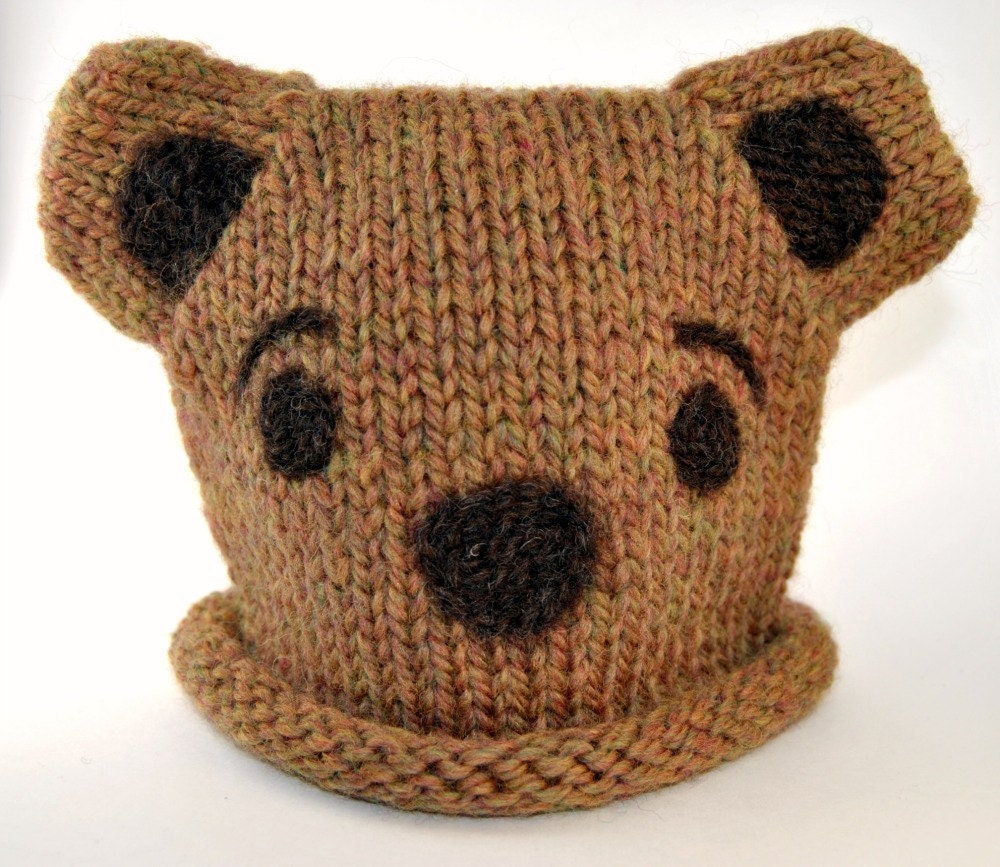 Wool Baby Bear Hat