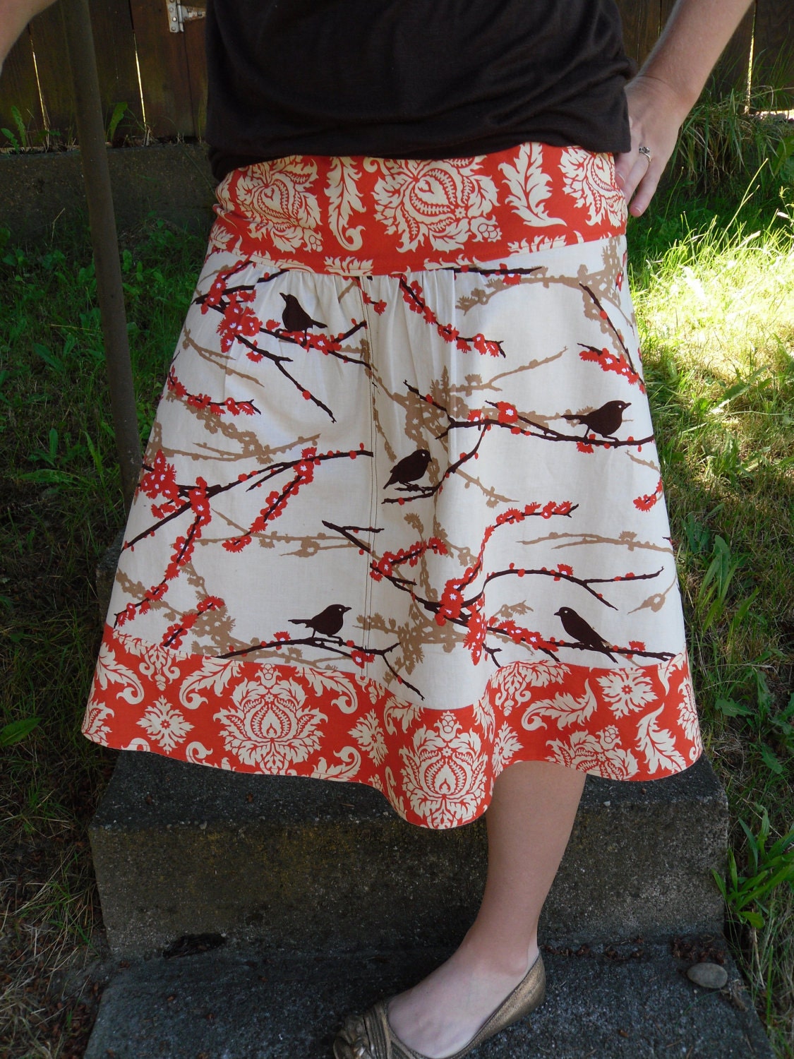 SaFfrOn & SpArRowS, A-line Skirt ,size women's 4-22
